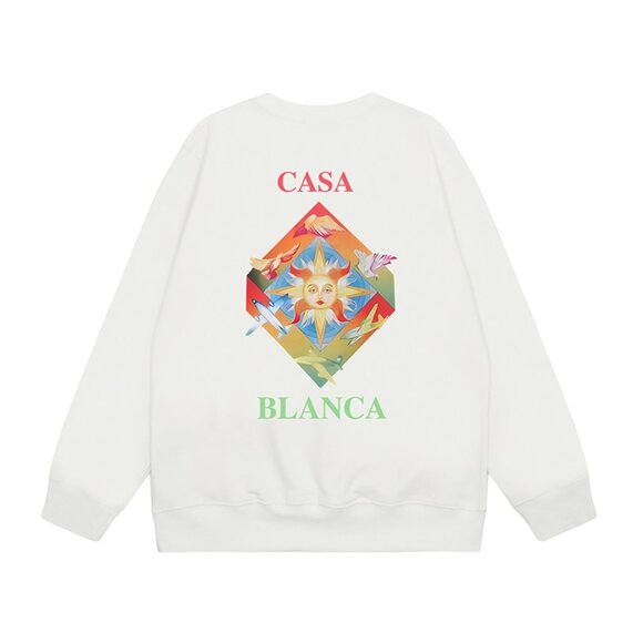 Casablanca White Sweatshirt - Picture 1 of 8